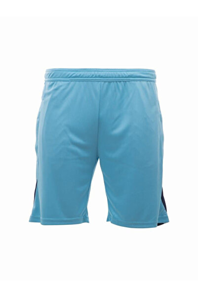 Patrick By Styli Light Blue Side Striped Panel Football Shorts
