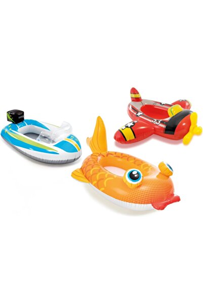 Intex Pool Cruiser - Inflatable Baby Seat/Swimming Boat, Assorted Model
