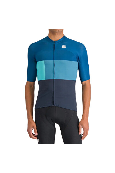 Sportful Tricou ciclism barbati Snap-Albastru/Bleu-S
