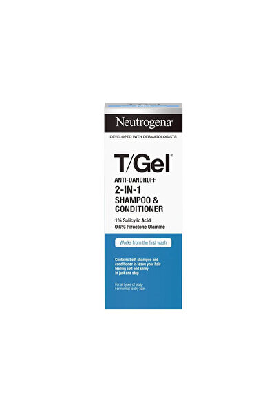 Neutrogena تي/جل 2 في 1 شامبو وبلسم للقشرة 250 مل