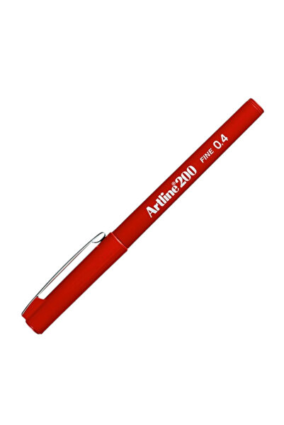 artline 200N Fine Writing Pen Red (Red)