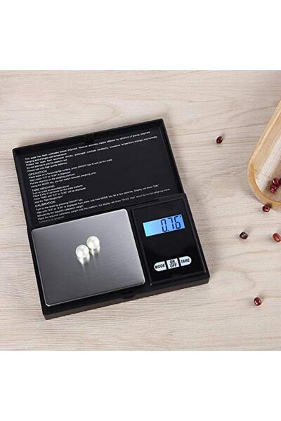 zola Mini cântar electronic de buzunar pentru bijuterii, afișaj LCD, capacita...