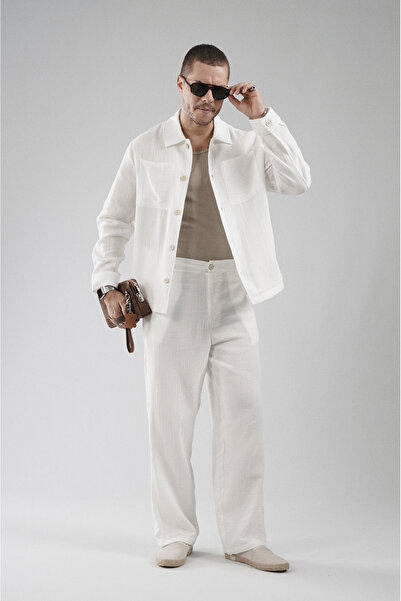 Butik Trend Biz Regular Fit Men's Shirt and Pants Set