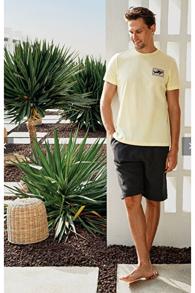 Arnetta Set Bermuda pentru bărbați, 100% bumbac, (cu șosete cadou)