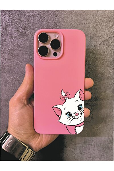 ALYACEPSTORE CASE حافظة آيفون 16 برو ماكس متوافقة مع تصميم القطط ماري من أريس...