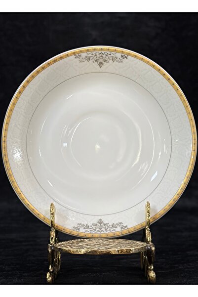 Cay Porselen 6'lı Çay Tabağı Takımı