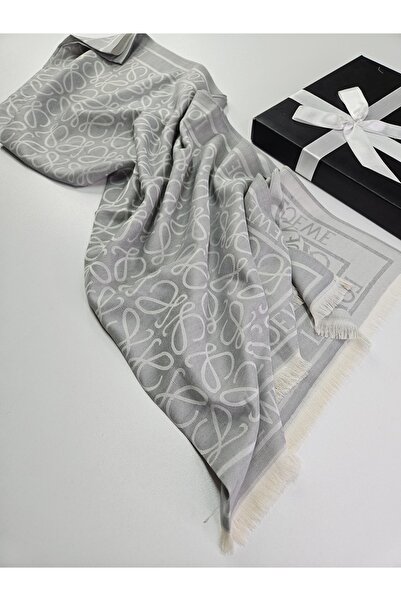 tomrisboutique Jacquard Cashmere Silk Reversible Soft Luxury Shawl 4 Seasons ...
