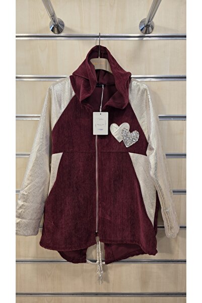 Park Moda Velvet Jacket with Hood