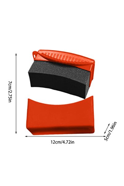 Universal Tire applicator with sponge – clean hands, plastic box included