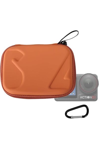 The Bros حقيبة كاميرا DJI Osmo Action 5 Pro، حقيبة حمل الكاميرا، ملحقات، كابل...