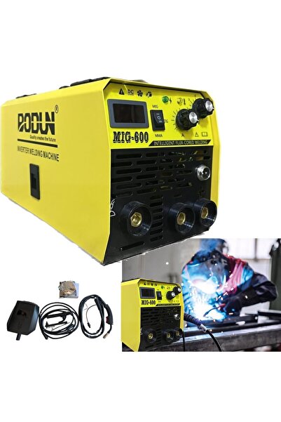 bodun PH257 Dijital Welding MIG600 3 Fonksiyonlu Gazsız Gaz Altı Kaynak Makin...