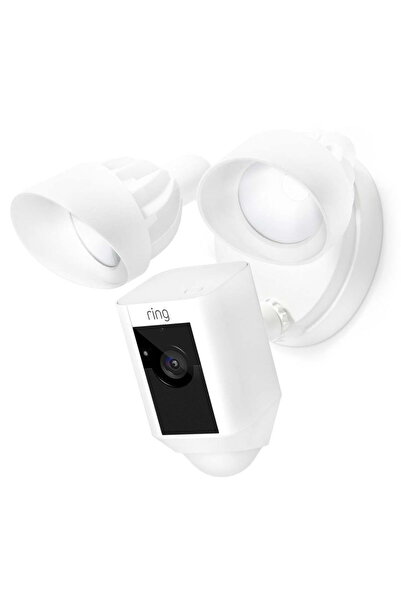 Ring Floodlight Cam Wired Plus - White
