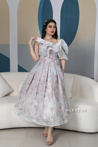 Warazan فستان جاكار راقيستايل مختلف