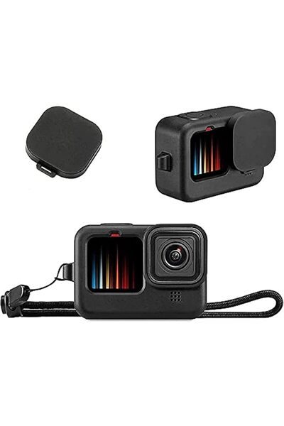 The Bros Silicon Protective Housing Case Sleeve Housing Frame Lanyard and Len...