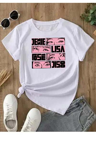 barsdepo Black Pink Printed T-Shirt, Oversized Unisex Tee Shirt Kids / Adult