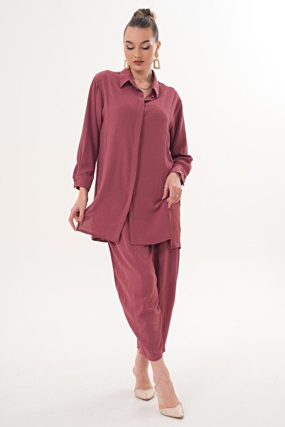 ŞİMAL Women's Cimalli Trousers and Tunics Ayrobin Set 260186 -