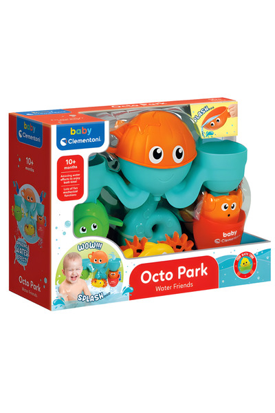 Baby Clementoni CLE-17458 Eğlenceli Arkadaşlar Su Parkı Banyo Oyuncağı