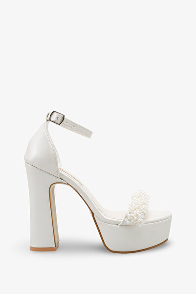 İNNABUTİKK Ceaksi Women's Heeled Bridal Shoes -