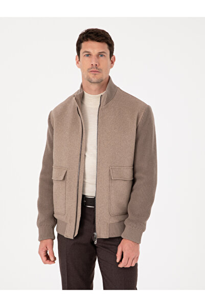 Cacharel Mink Wool Blended Cashmere Coat 50311472-Vr052