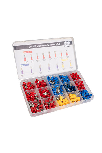 COBI SMART® Set of 280 electrical Slipper , PVC and brass -