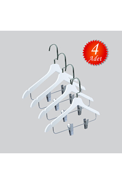 NYN Drvena (Lama Silver Hook) kvačica za suknju, pantalone, bluzu, vješalica ...