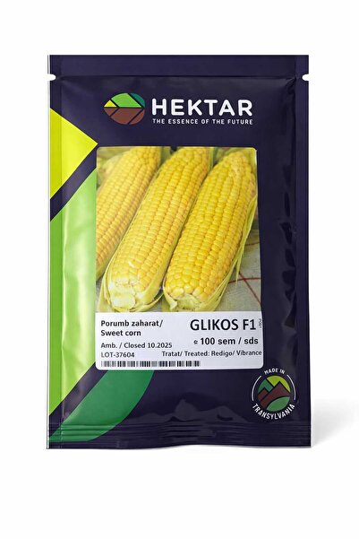 Hektar Semințe Porumb Zaharat GLIKOS F1 – 100 semințe –