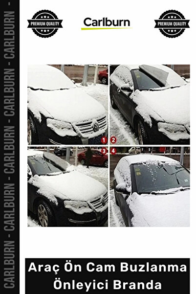 Carlburn #Покривало за кола Предпазител за предното стъкло от замръзване и сн...