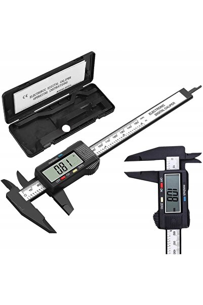 zola ® ηλεκτρονικός υποβρύχιος ακριβείας, πλαστικός, με οθόνη LCD, 150 mm / 6...