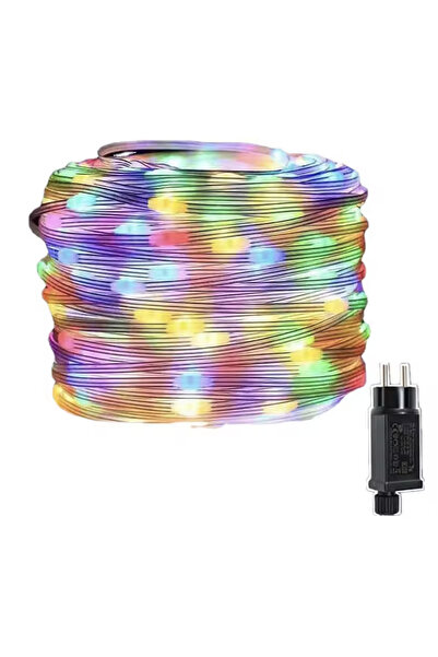 Vivendo Decorative Light String 50m with 500 LEDs Hose Type, Outdoor, multicolor
