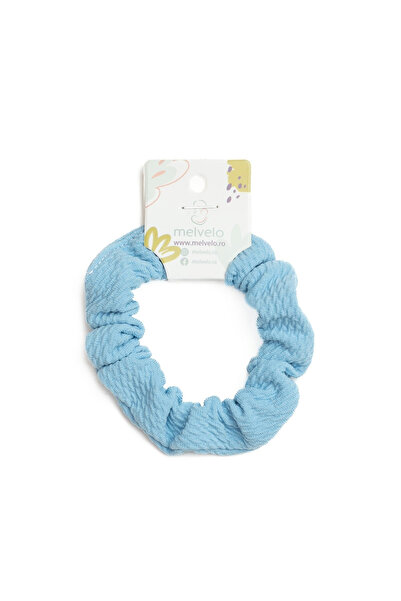 melvelo Elastice de păr pentru fetițe - Albastru deschis