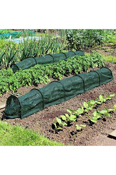 Vivendo Tunel protectie plante 300x45 cm - plasa umbrire cu arcuri otel galva...
