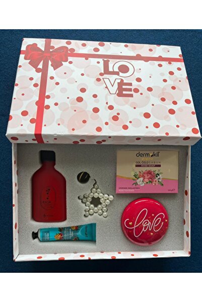 FLAME MARKT Premium hediye kutusu, Kolonyalı, Sabun ve El Kremli, Kokulu Mum,...