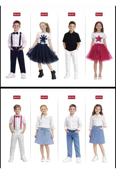 umutbebee 23 NİSAN 29 EKİM Gösteri Kıyafetleri Kız&Erkek