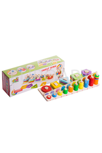 decotoys Joc lemn sortator cu abac