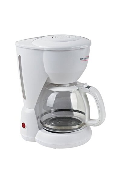 Hauser Coffee Maker, Hauser, 1000 W, 10 - 12 cups, White