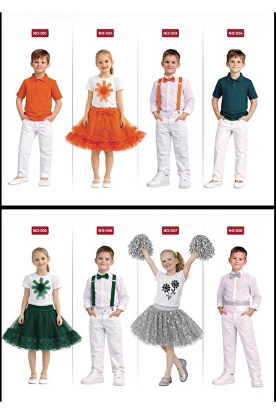 umutbebee 23 NİSAN 29 EKİM ÇOCUK GÖSTERİ KIYAFETİ KIZ&ERKEK