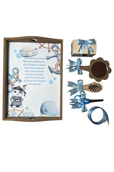 Your Baby Store Set tavita pentru taiere mot la baietei – blue cu tematica ie...