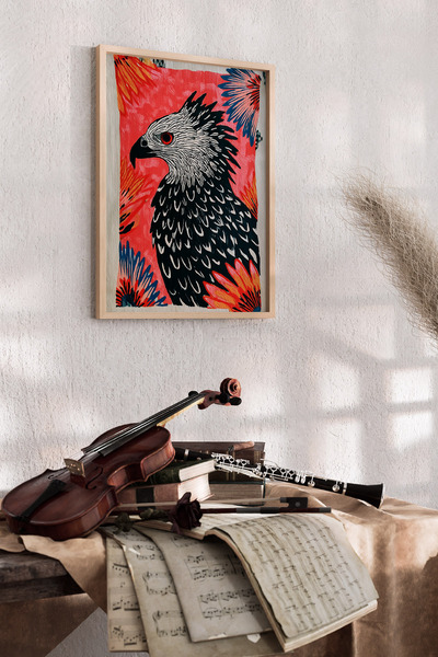 Artiera Εικόνα ζωγραφισμένη στο χέρι από την Mercan Koral - Ζωγραφική τοίχου ...