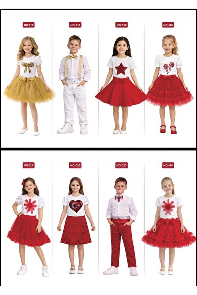 umutbebee 23 NİSAN 29 EKİM ÇOCUK GÖSTERİ KIYAFETİ