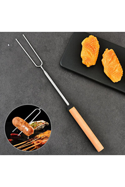 zola Телескопична вилица за барбекю, пластмаса и неръждаема стомана, максимал...