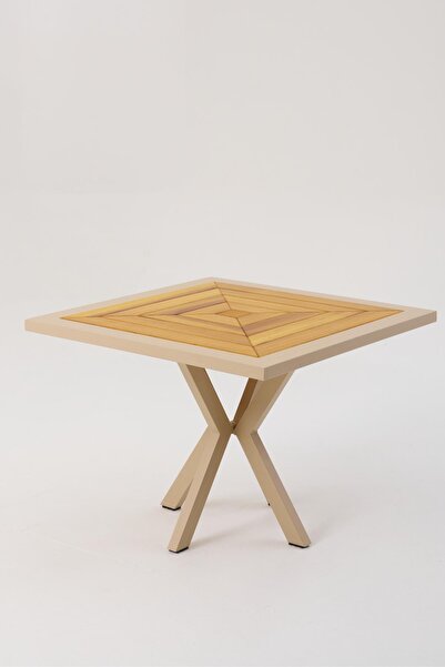 Divona Home GRANDY BAHÇE BALKON MASASI ( 100 x 100 cm)