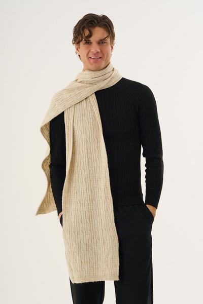 ALEXANDERGARDI Ribbed Long Knitted Scarf