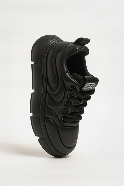 Faruk balkanas Anderson Model Hakiki Natural Deri İthal Taban Sneaker Ayakkabı