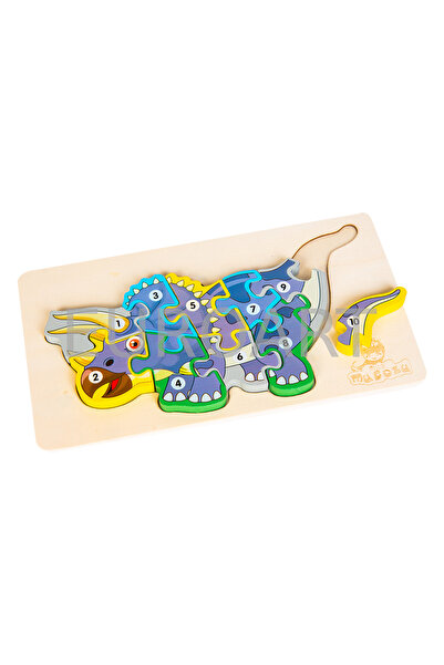 decotoys Puzzle lemn dino