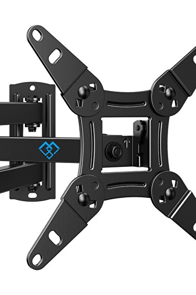 Dotail Стенна стойка за телевизор PERLESMITH, завъртане ±90°, наклон +5°/-15°...