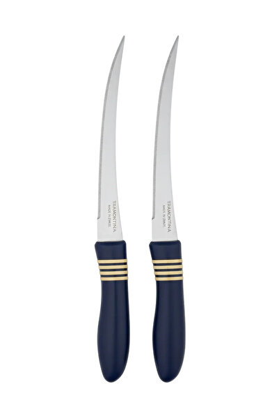 TRAMONTINA سكين مطبخ للاستخدام اليومي، 5 بوصات، أزرق