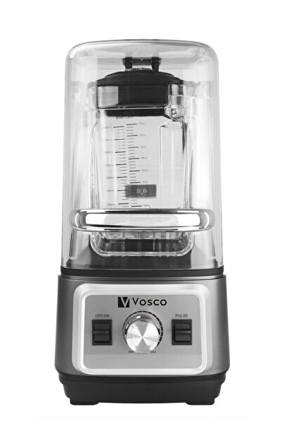 vosco Profesyonel Blender 2 Lt - 1600W Sessiz Soundproof Kapaklı Blender