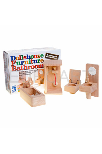 decotoys Mobilier lemn pentru papusi