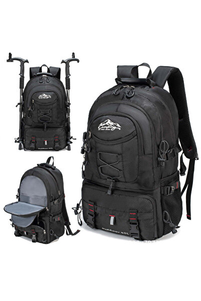 Vivendo Waterproof hiking Backpack 40L, 50x31x25 cm, with laptop Functional P...