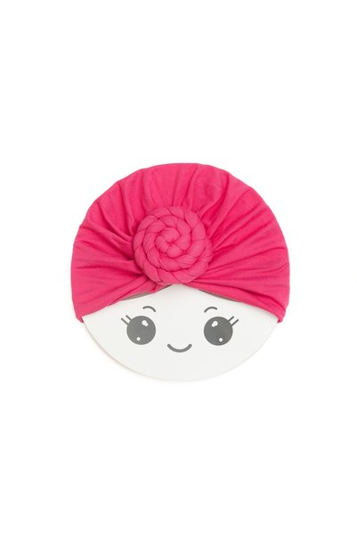 melvelo Turban pentru bebeluși Donut, spandex, Melvelo, roz - Fuchsia 0-3 ani